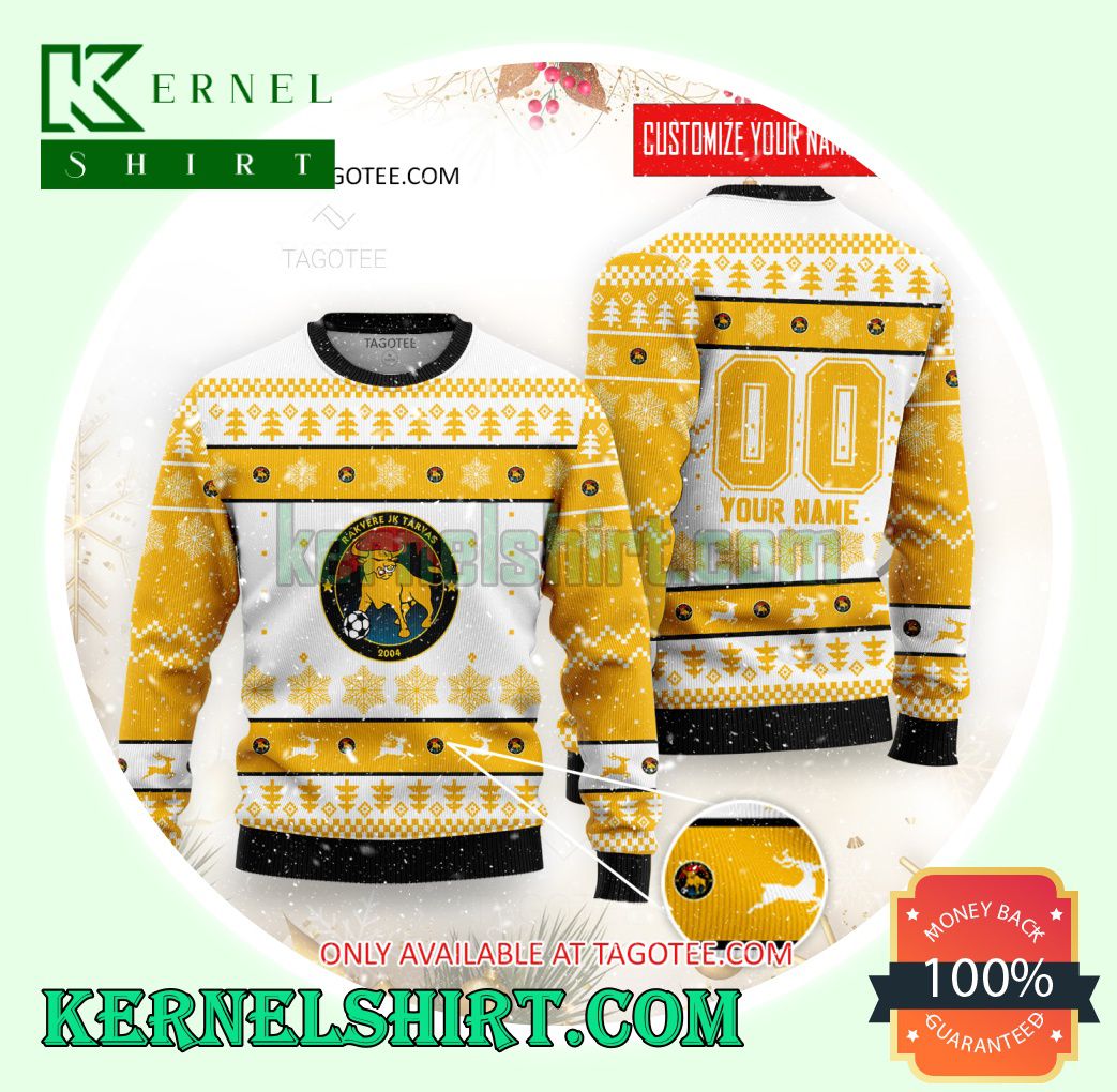 Rakvere JK Tarvas Logo Xmas Knit Sweaters