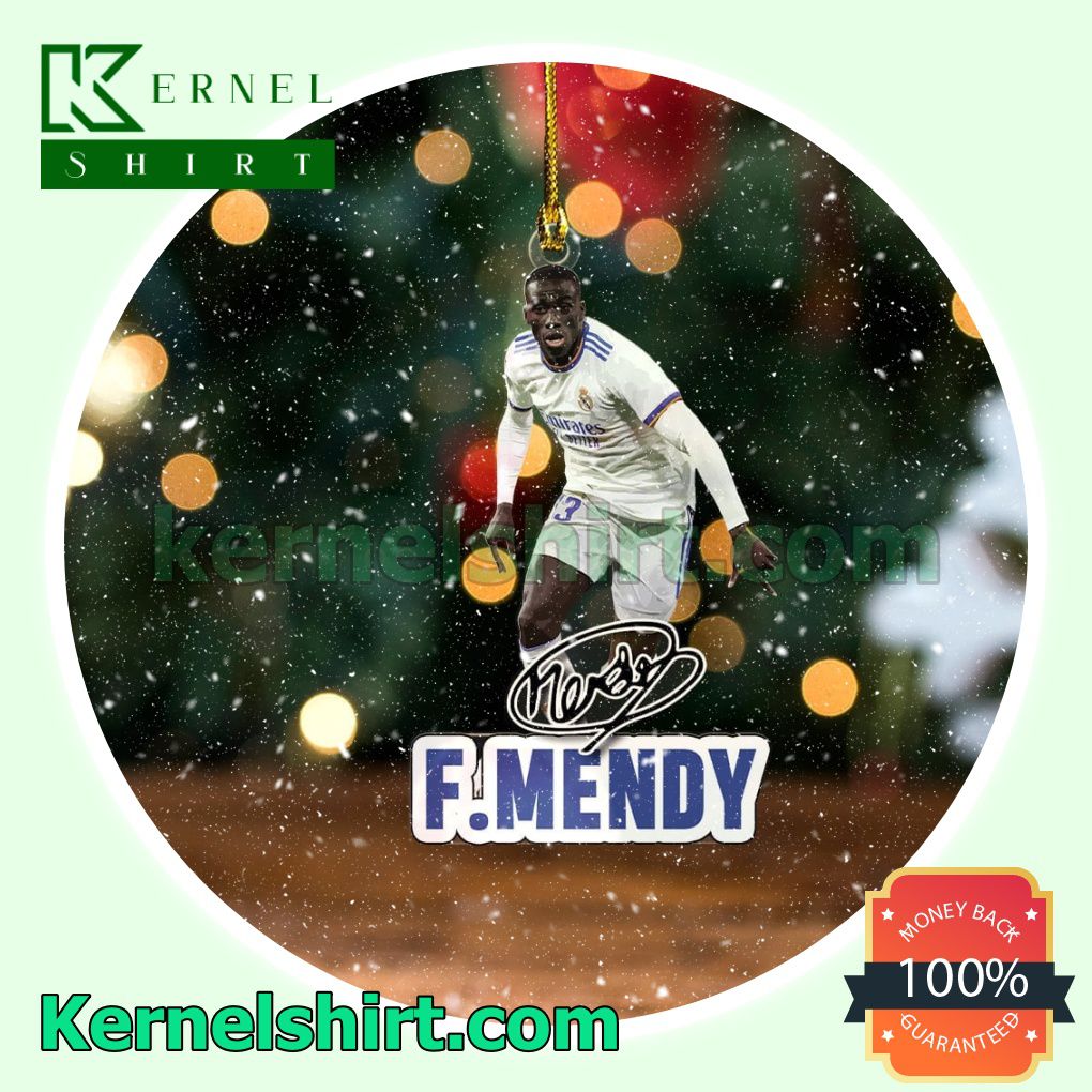 Real Madrid - Ferland Mendy Fan Holiday Ornaments