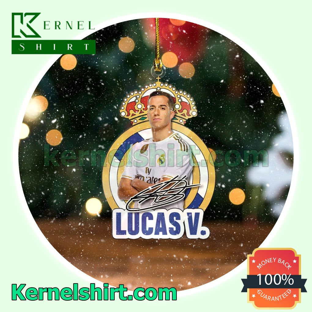 Real Madrid - Lucas Vazquez Fan Holiday Ornaments