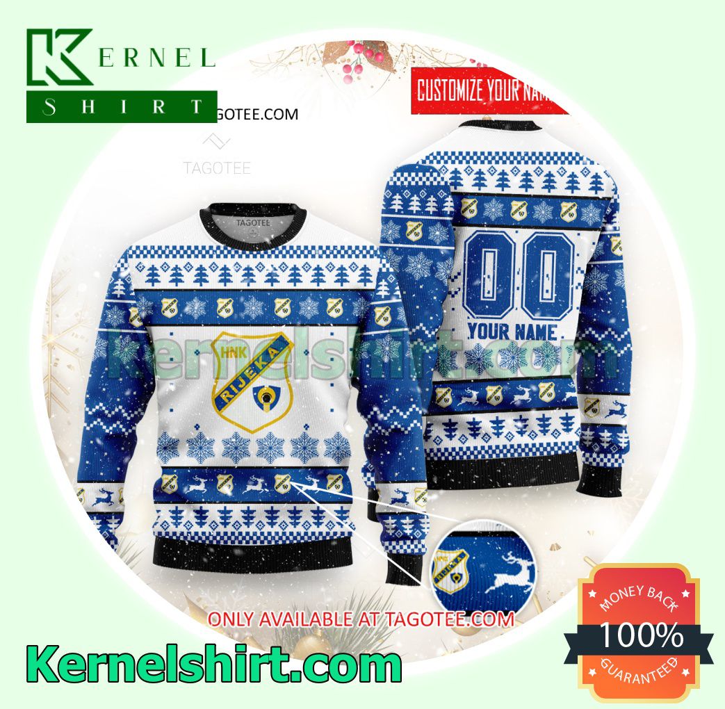 Rijeka Women Volleyball Club Xmas Knit Sweaters