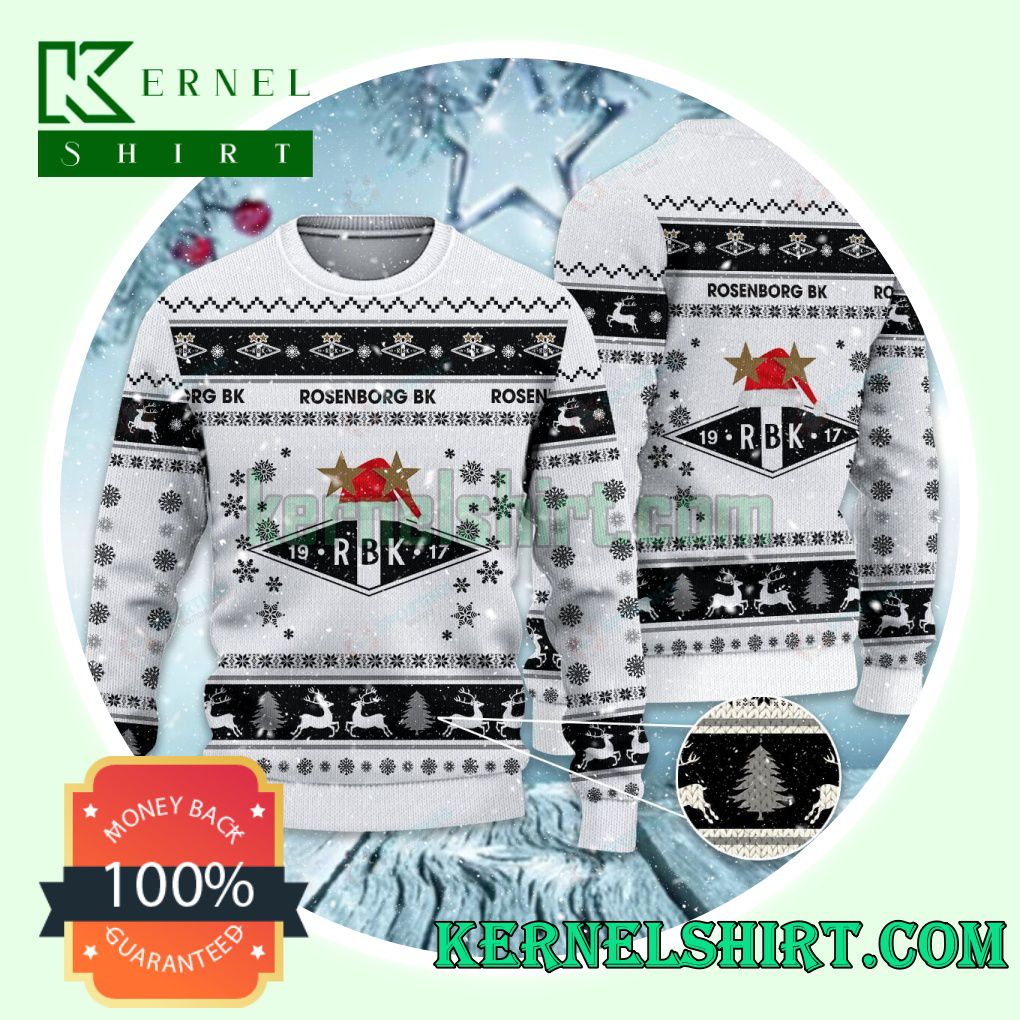 Rosenborg Ballklubb Club Snowflake Xmas Knit Sweaters