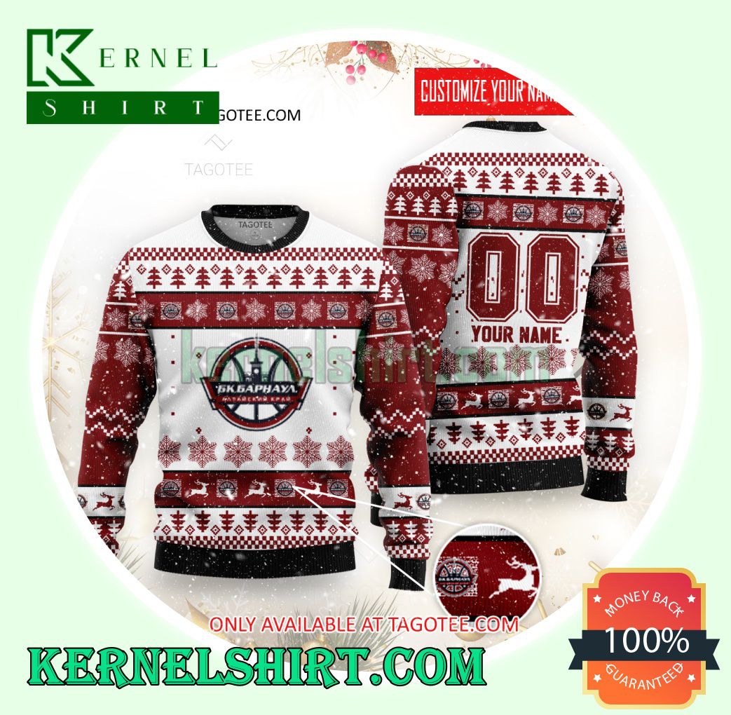 Rusichi Kursk Logo Xmas Knit Sweaters