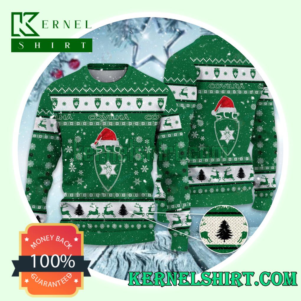 S.C. Covilhã Club Snowflake Xmas Knit Sweaters