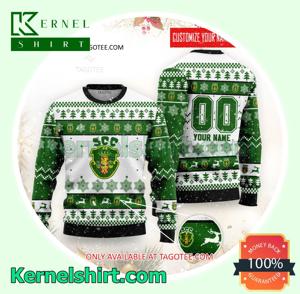 SC Caldas Volleyball Club Xmas Knit Sweaters