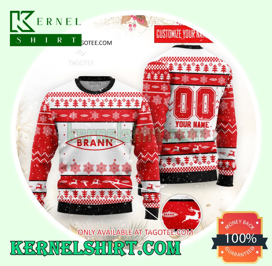 SK Brann Logo Xmas Knit Sweaters