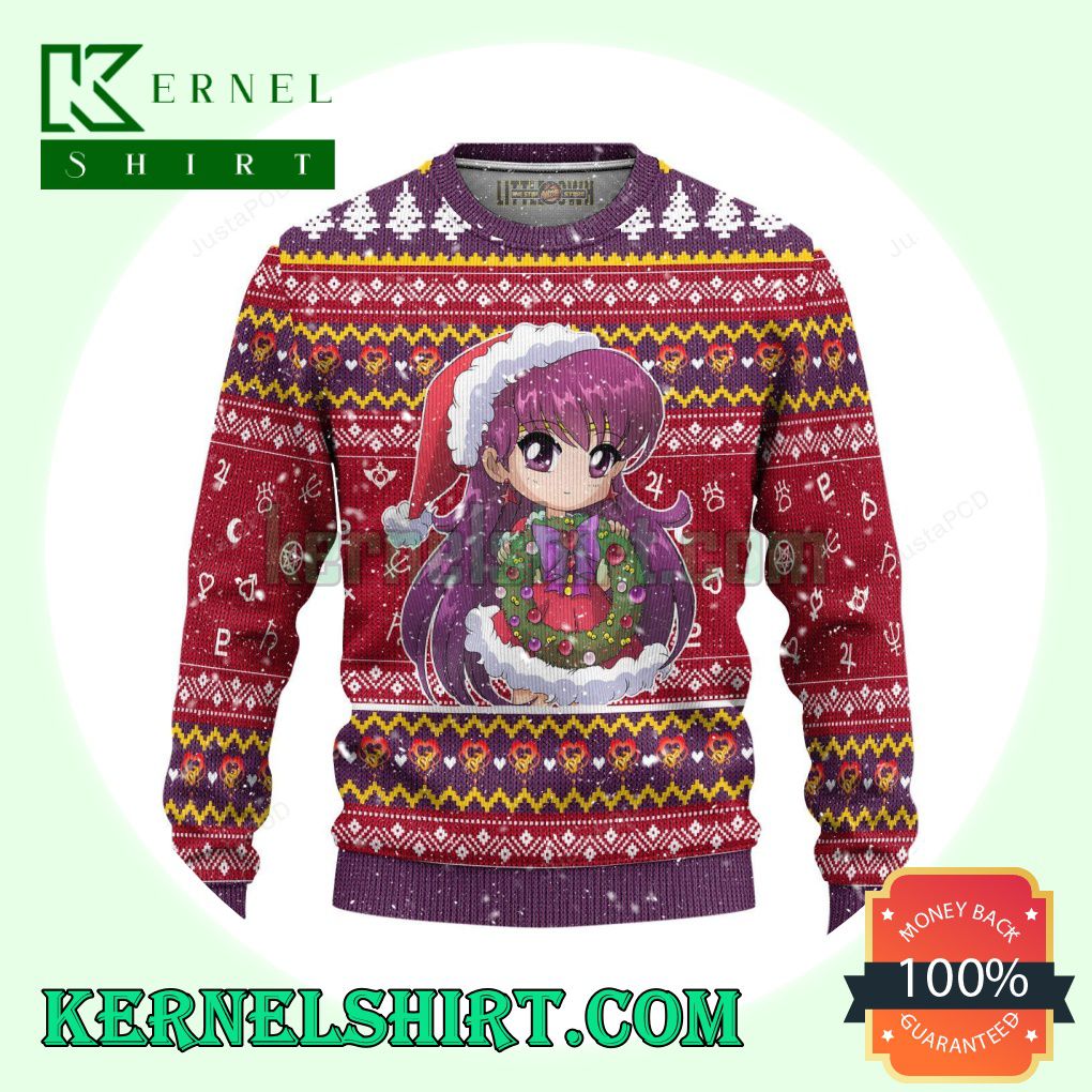 Sailor Mars Sailor Moon Knitting Christmas Sweatshirts