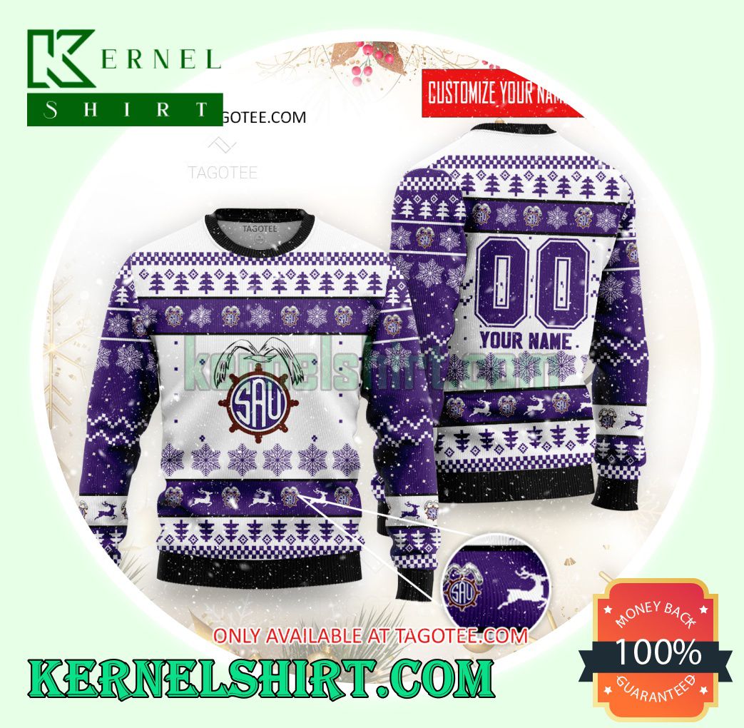 San Antonio Unido Logo Xmas Knit Sweaters