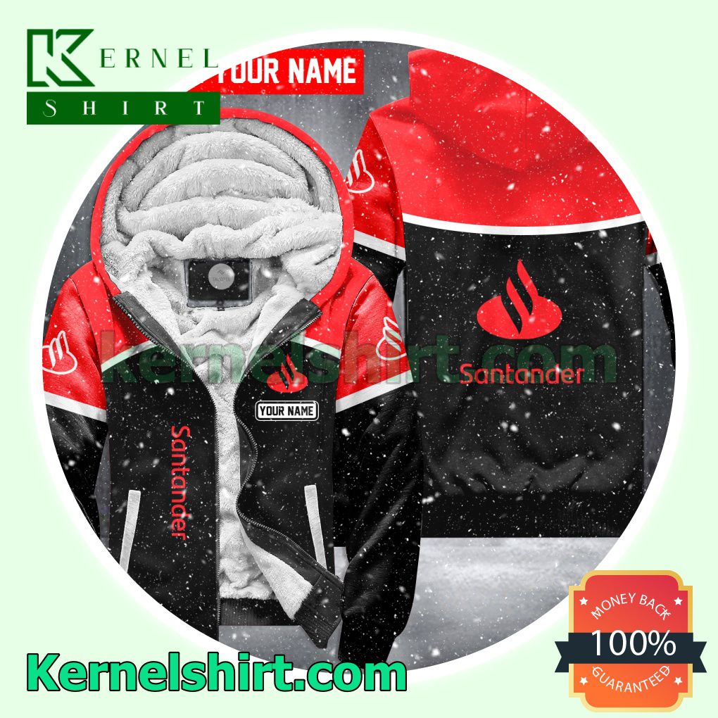 Santander Spain Brand Warn Hoodie Jacket