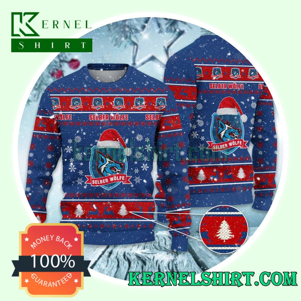 Selber Wölfe Club Snowflake Xmas Knit Sweaters