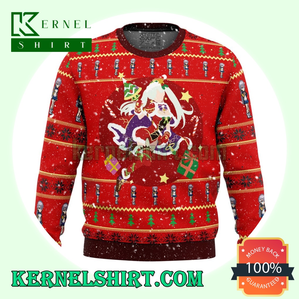 Seven Deadly Sins Elizabeth Holidays Premium Manga Anime Knitting Christmas Sweatshirts