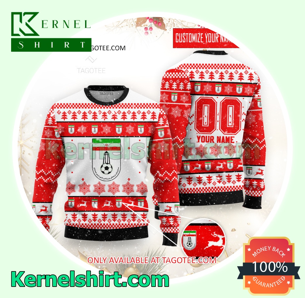 Shahrdari Hamedan Logo Xmas Knit Sweaters