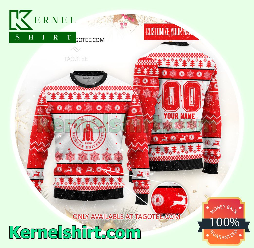 Sichuan Volleyball Club Xmas Knit Sweaters