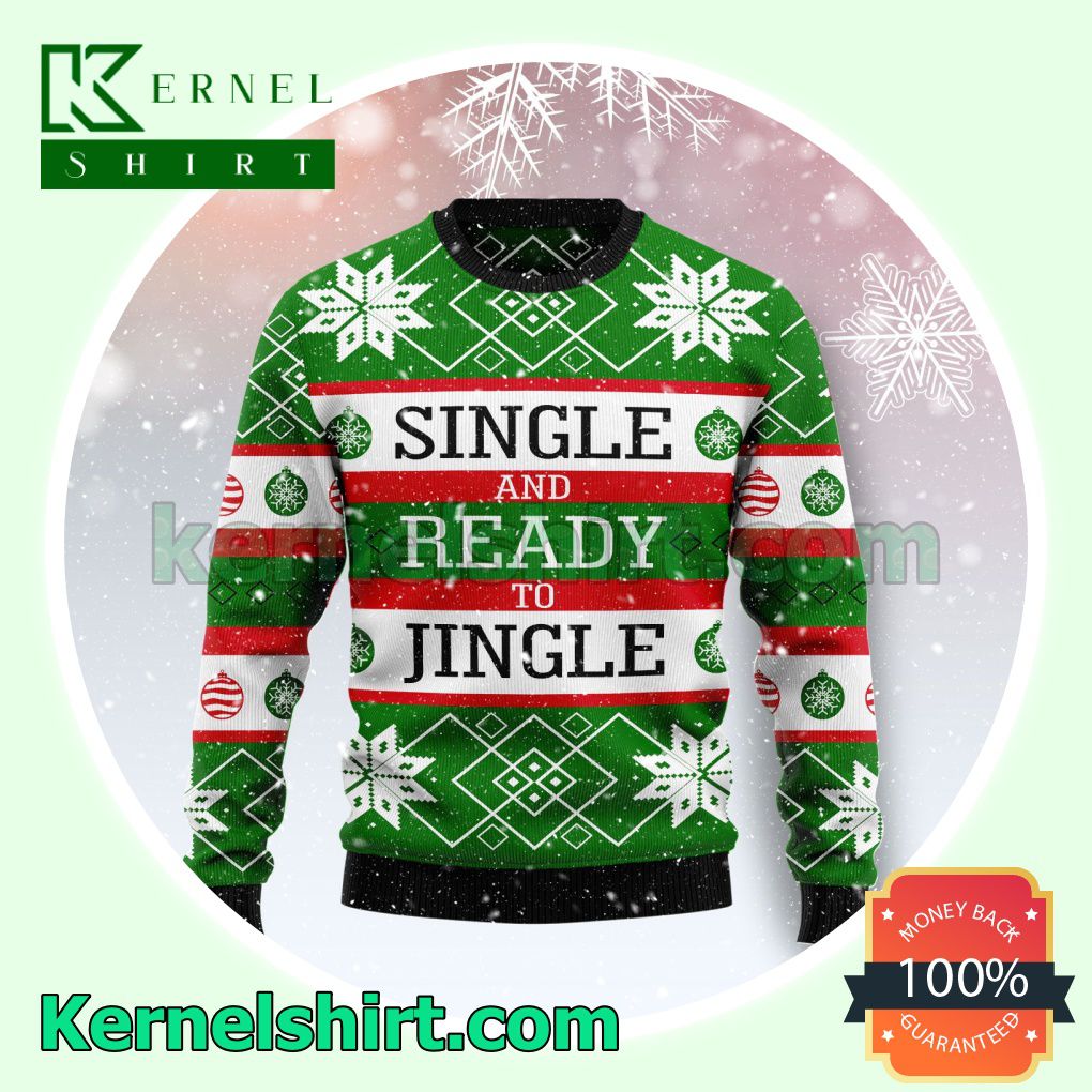 Single Ready To Jingle Xmas Knitted Sweaters