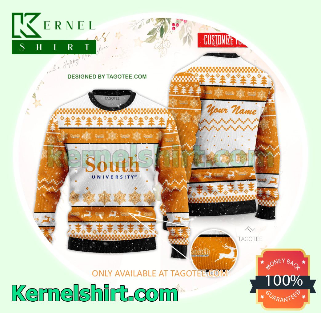 South University-High Point Xmas Knit Jumper Sweaters