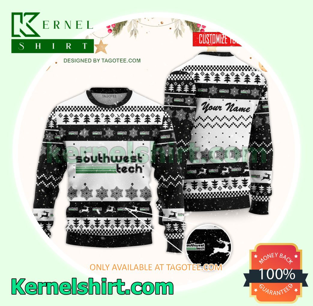 Southwest Technology Center Logo Xmas Knit Jumper Sweaters