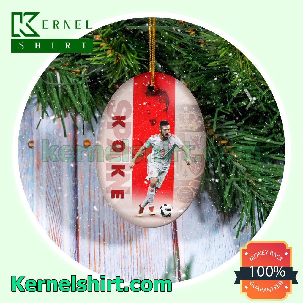 Spain - Koke Fan Holiday Ornaments