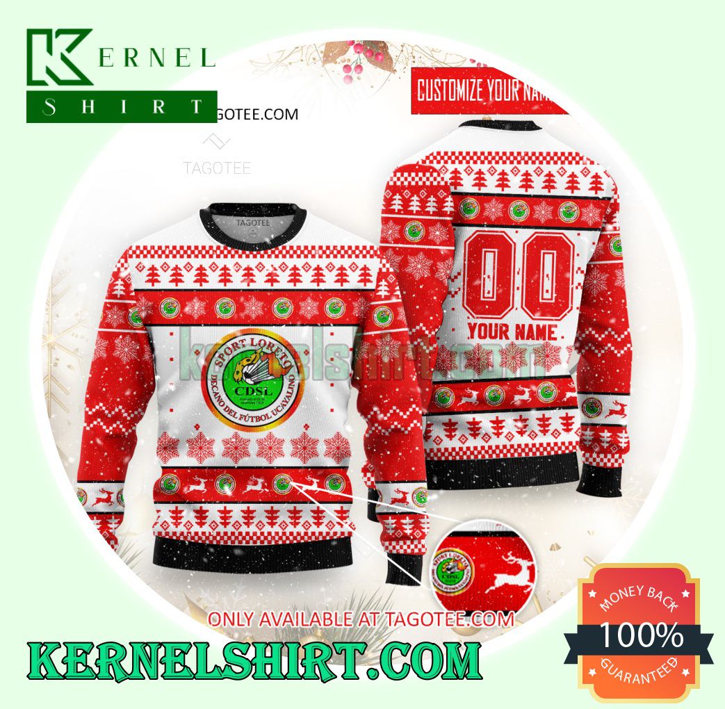 Sport Loreto Logo Xmas Knit Sweaters