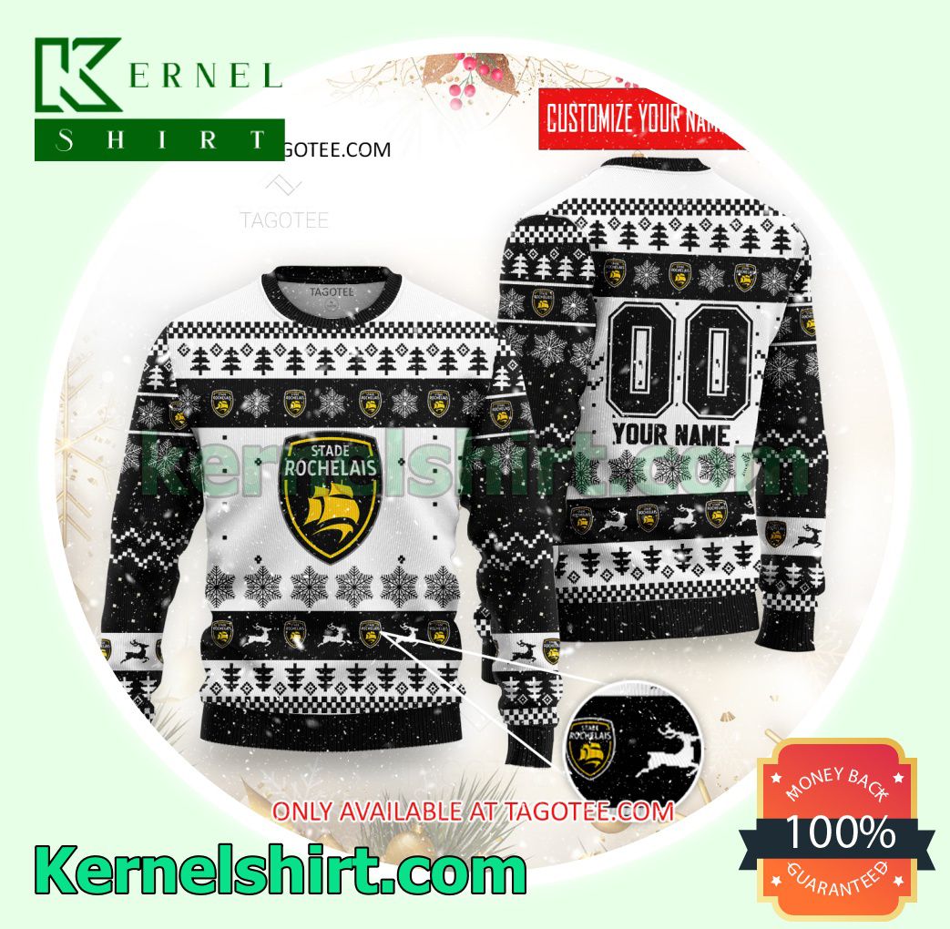 Stade Rochelais Rugby Club Xmas Knit Sweaters