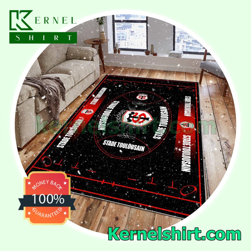 Stade Toulousain Fan Rectangle Rug