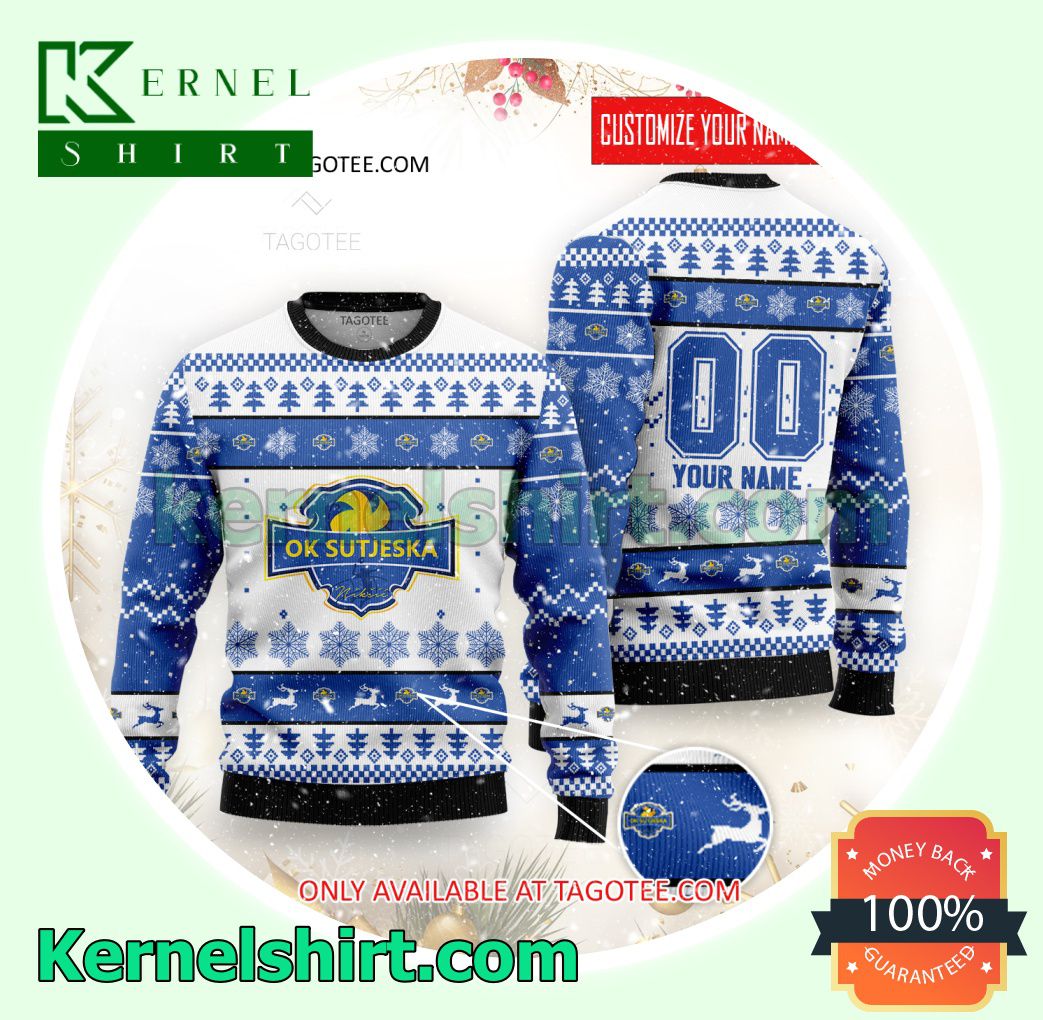 Sutjeska Volleyball Club Xmas Knit Sweaters