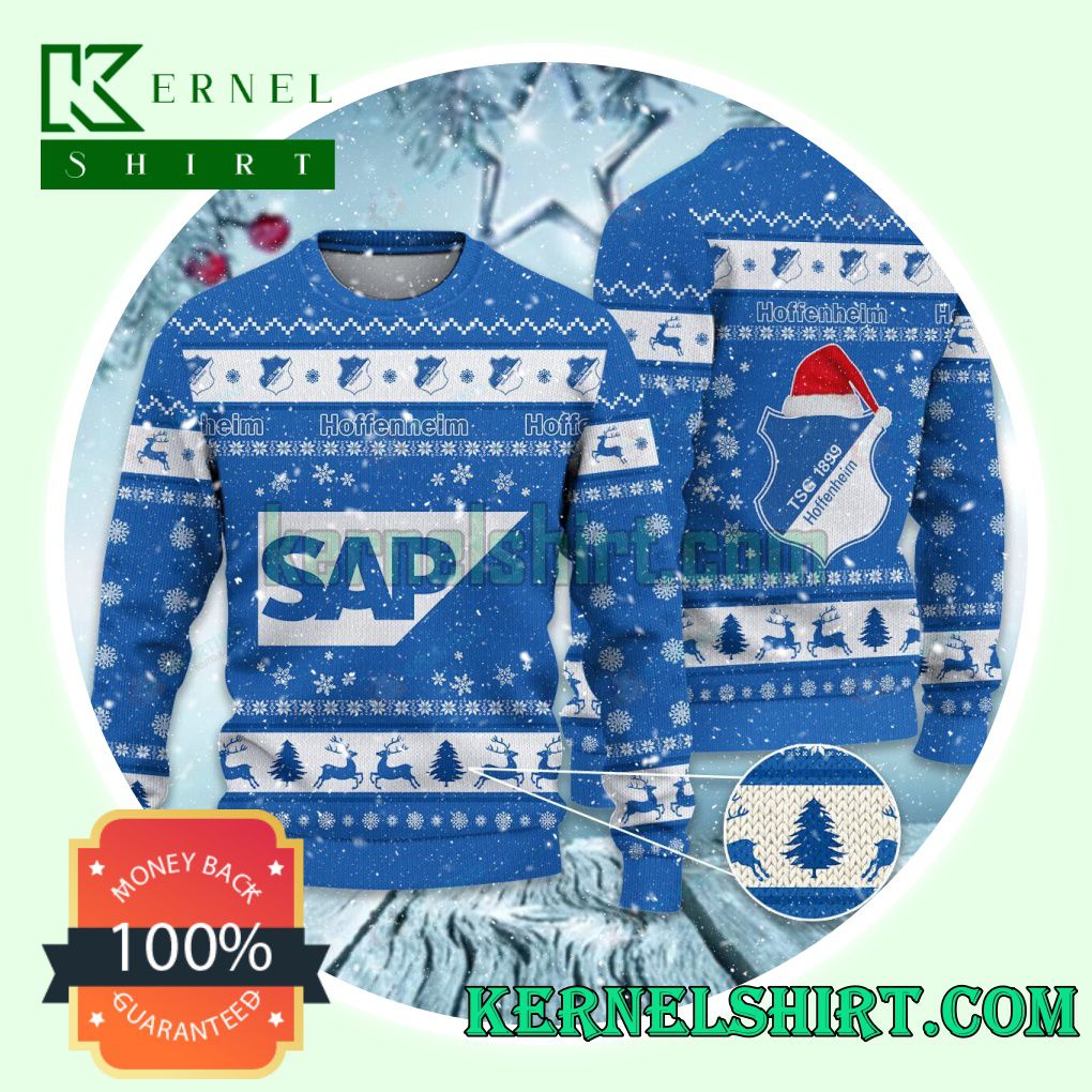 TSG Hoffenheim Club Snowflake Xmas Knit Sweaters