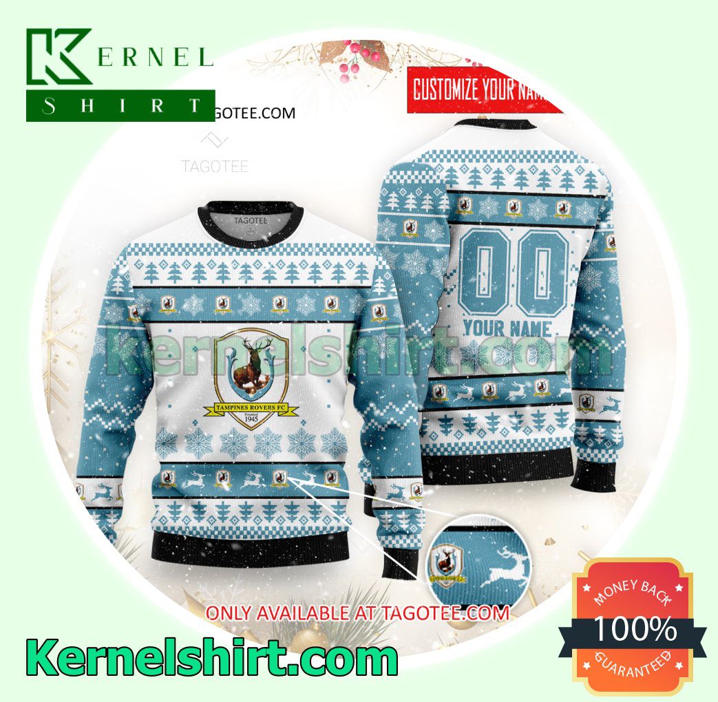 Tampines Rovers FC Logo Xmas Knit Sweaters