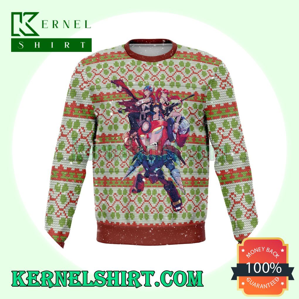 Tengen Toppa Gurren Lagann Premium Christmas Sweatshirts