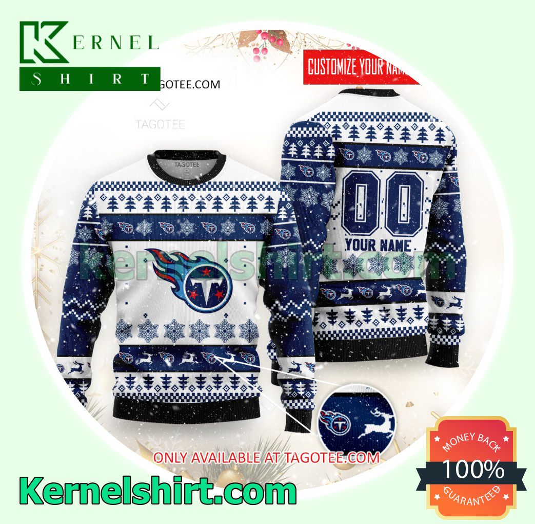 Tennessee Titans Club Xmas Knit Sweaters