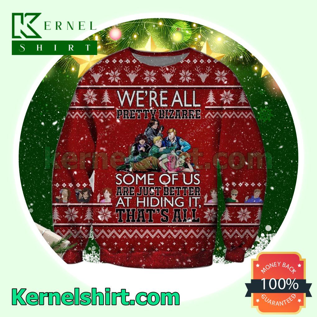 The Breakfast Club Pretty Bizarre Lord Of The Rings Xmas Knitted Sweaters