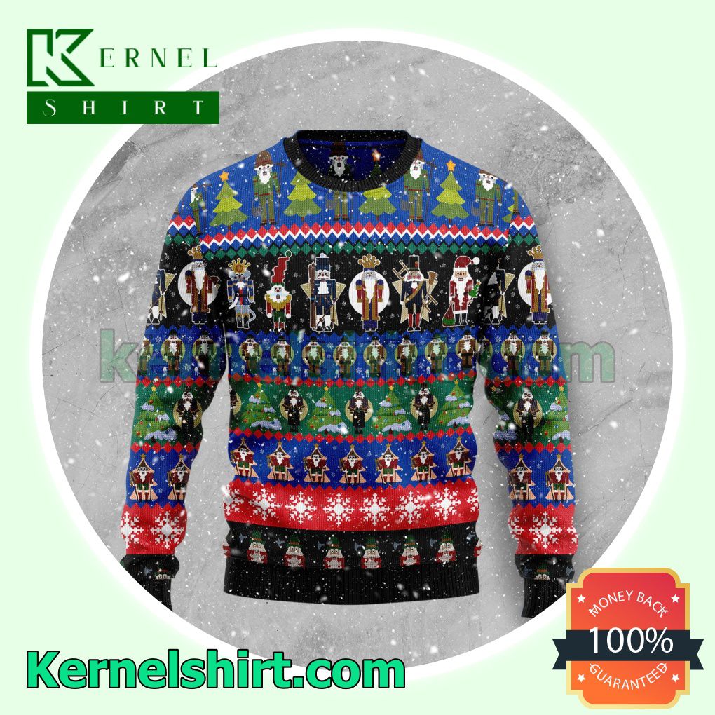 The Nutcracker Cute Christmas Xmas Knitted Sweaters