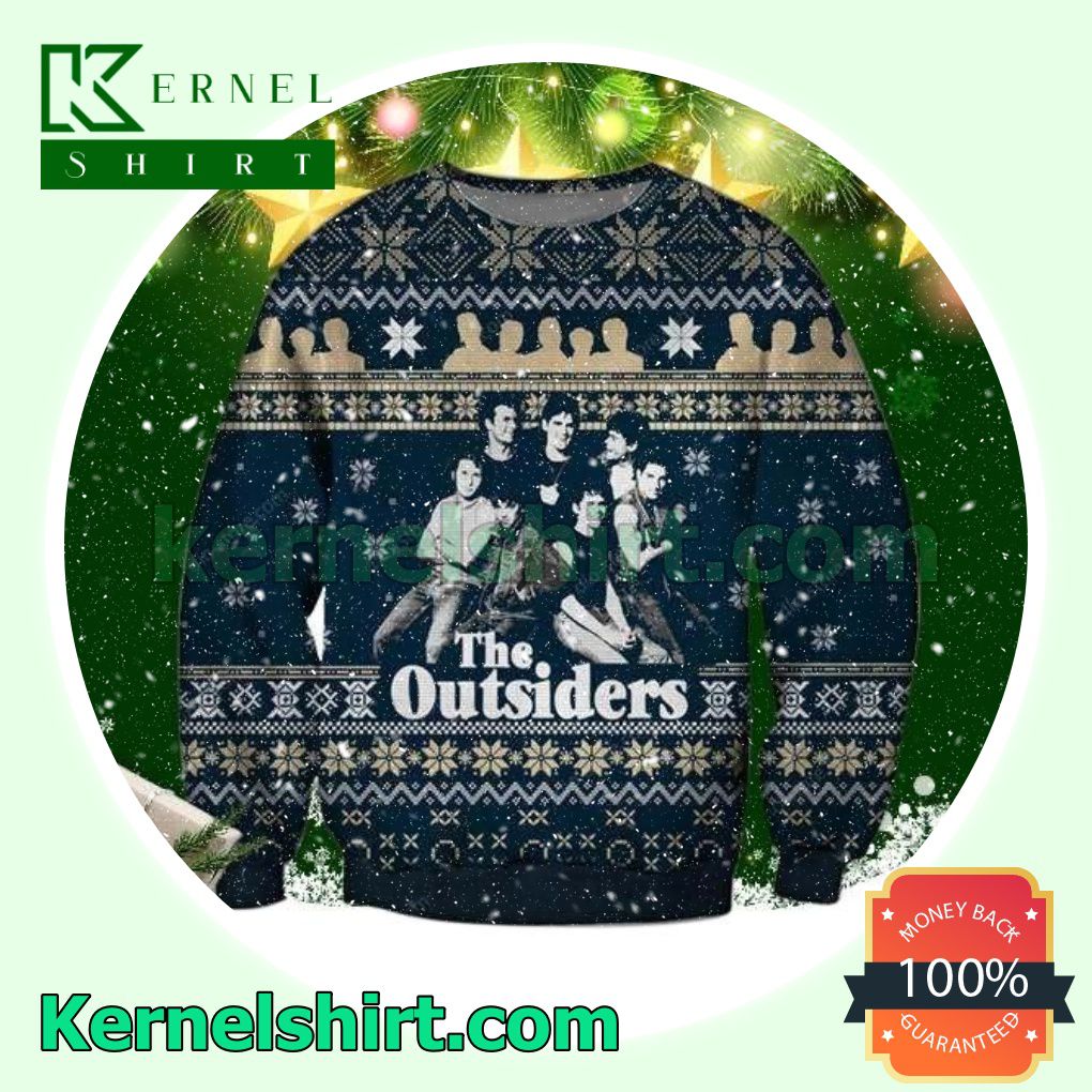 The Outsiders Characters Snowflake Xmas Knitted Sweaters