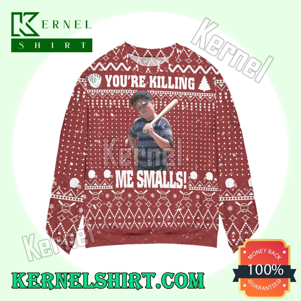 The Sandlot You're Killing Me Smalls Knitted Christmas Sweatshirts