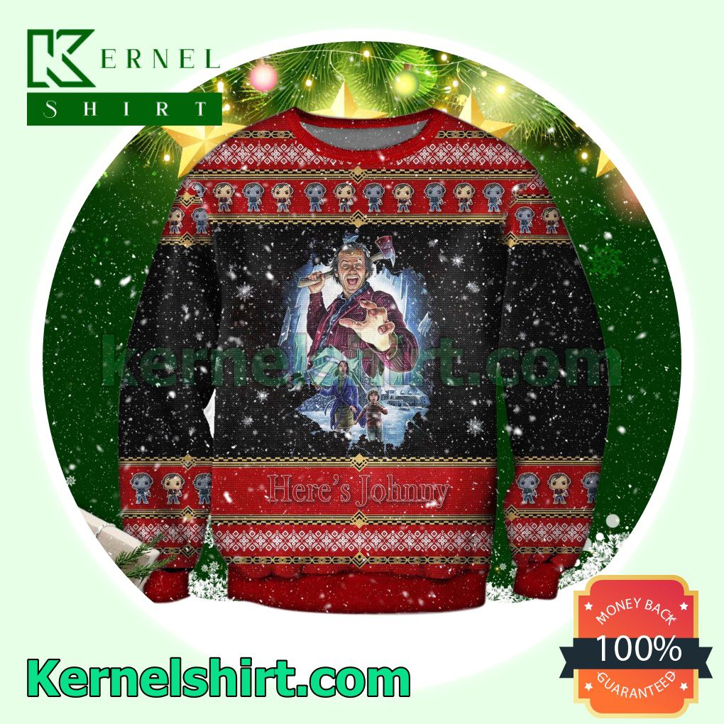 The Shining Horror Movie Xmas Knitted Sweaters