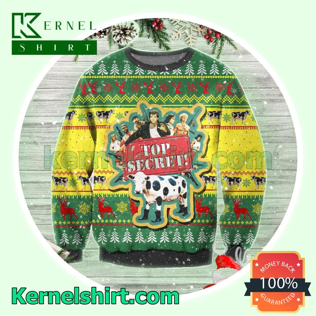 Top Secret! Comedy Xmas Knitted Sweaters