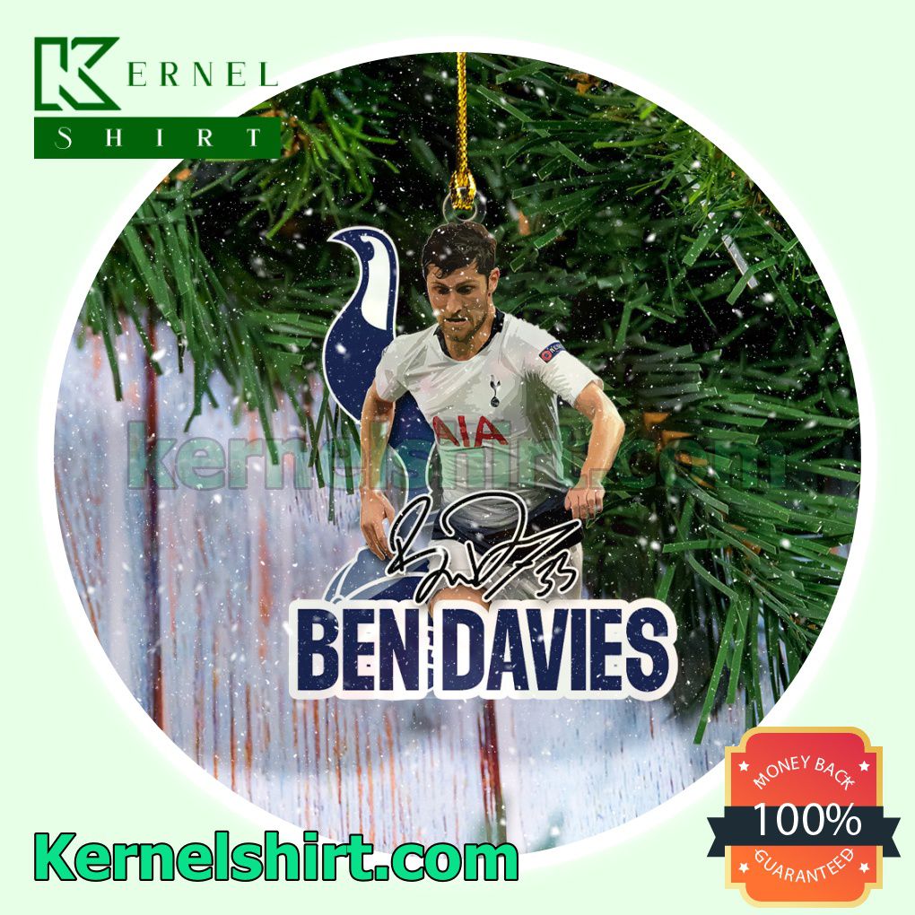 Tottenham - Ben Davies Fan Holiday Ornaments a