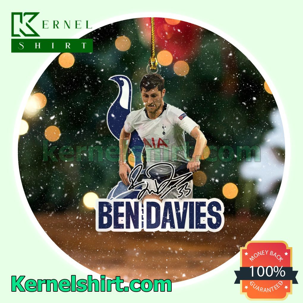 Tottenham - Ben Davies Fan Holiday Ornaments