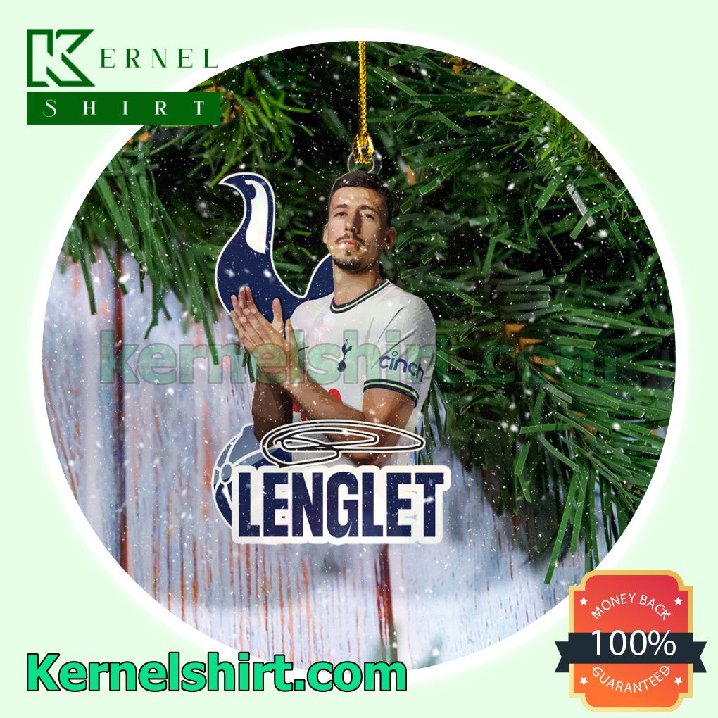 Tottenham - Clement Lenglet Fan Holiday Ornaments a