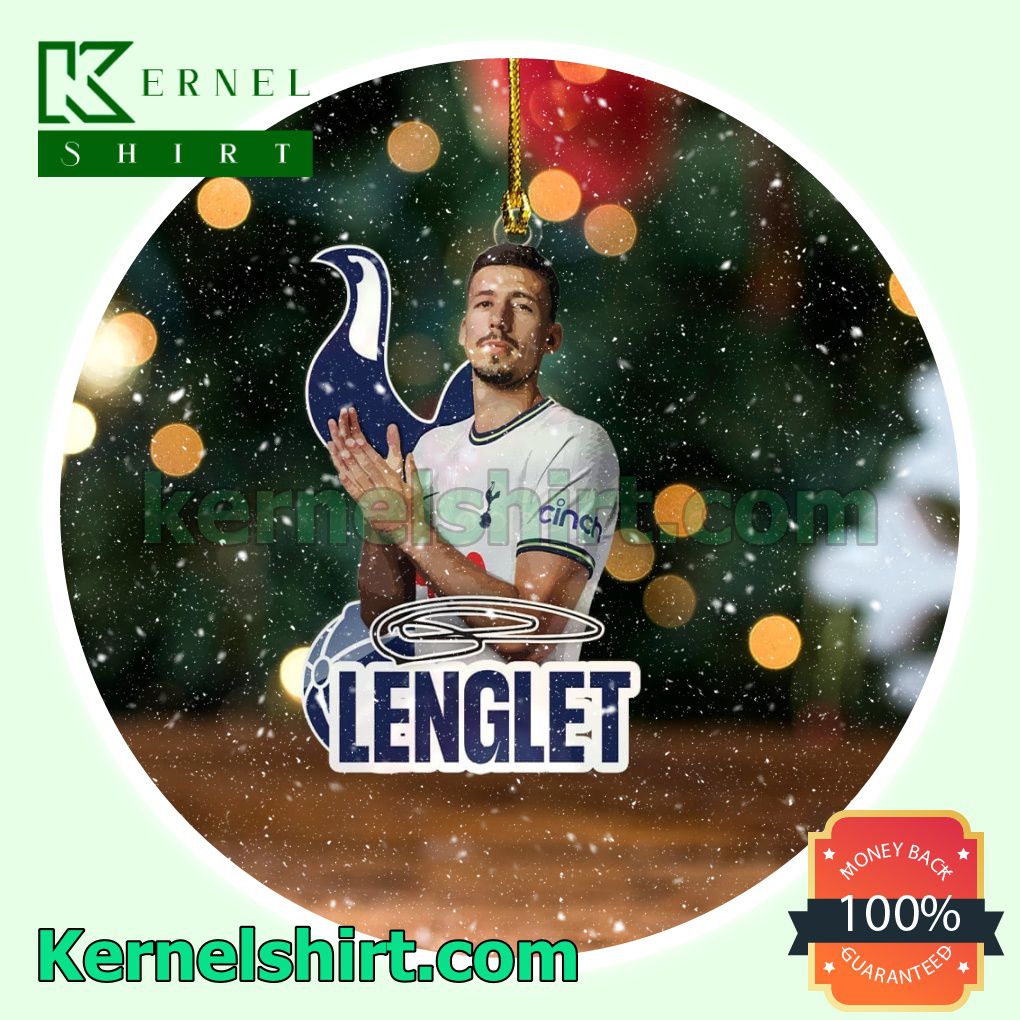 Tottenham - Clement Lenglet Fan Holiday Ornaments