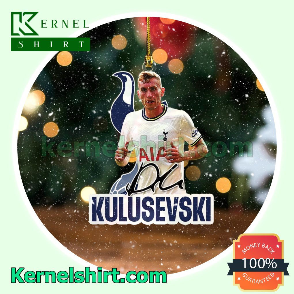 Tottenham - Dejan Kulusevski Fan Holiday Ornaments