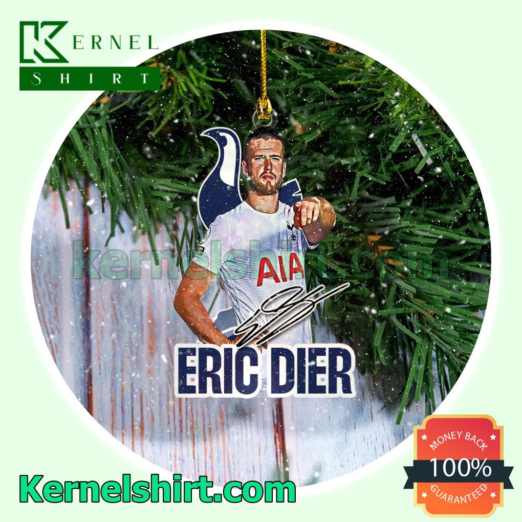 Tottenham - Eric Dier Fan Holiday Ornaments a