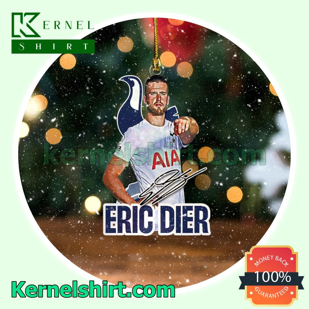 Tottenham - Eric Dier Fan Holiday Ornaments