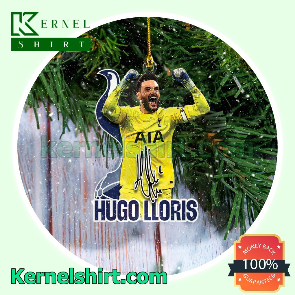 Tottenham - Hugo Lloris Fan Holiday Ornaments a