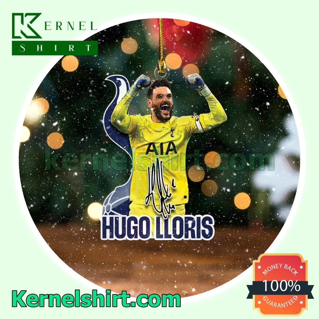 Tottenham - Hugo Lloris Fan Holiday Ornaments