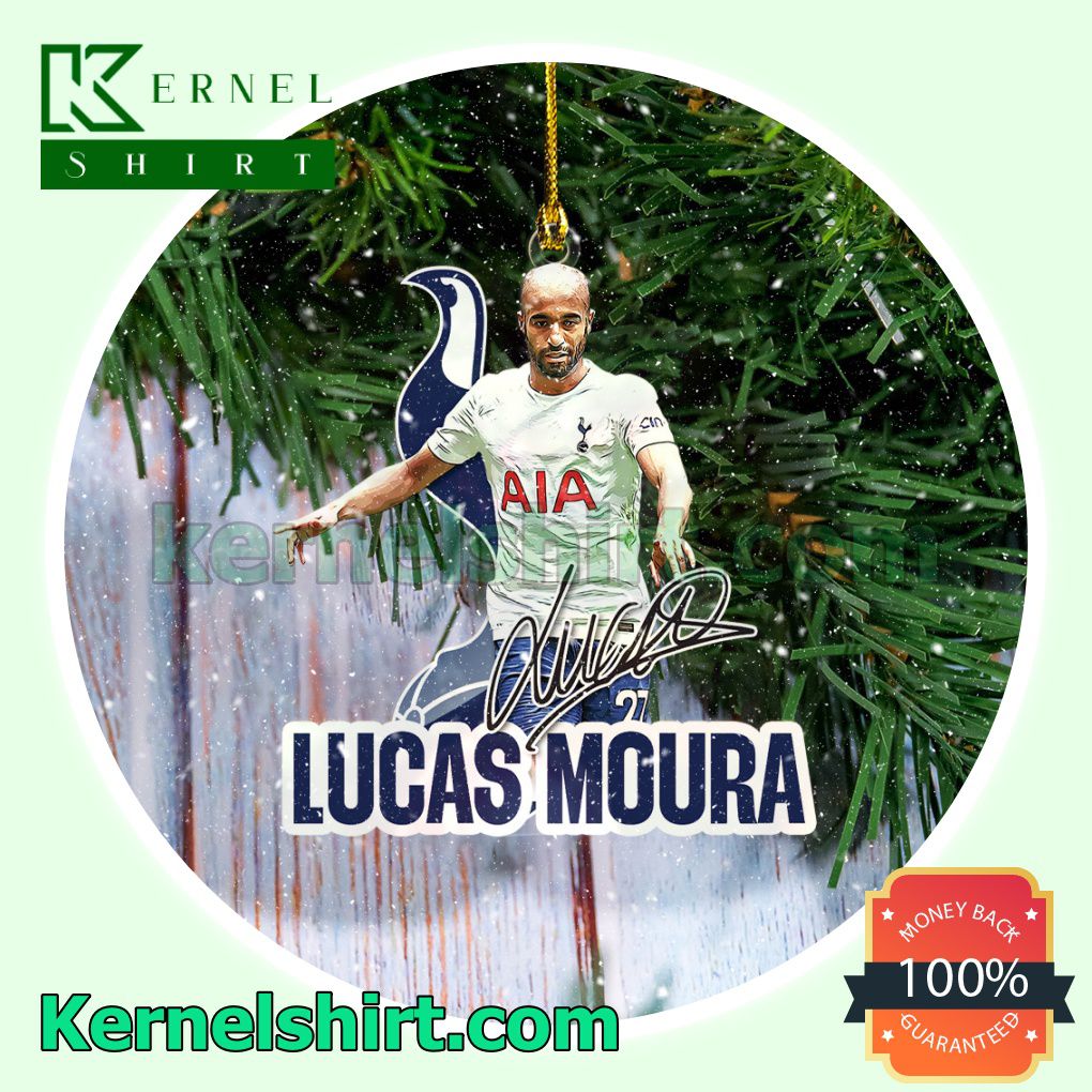 Tottenham - Lucas Moura Fan Holiday Ornaments a