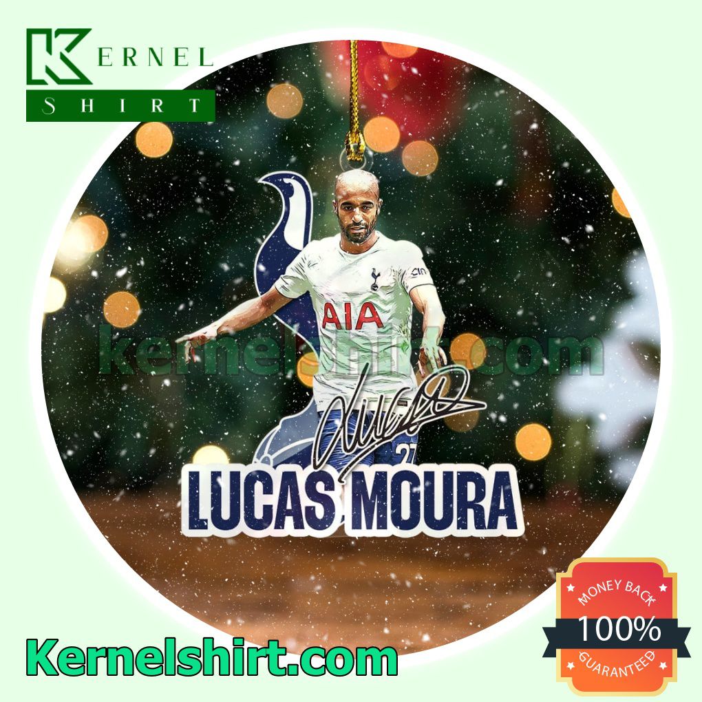 Tottenham - Lucas Moura Fan Holiday Ornaments