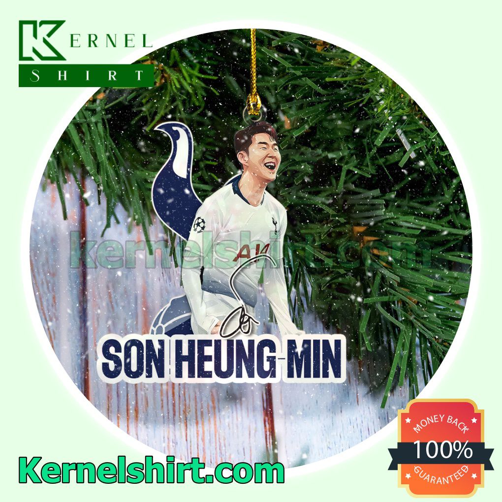 Tottenham - Son Heung-min Fan Holiday Ornaments a