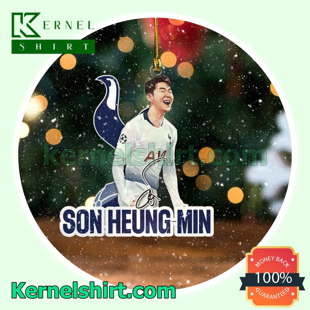 Tottenham - Son Heung-min Fan Holiday Ornaments