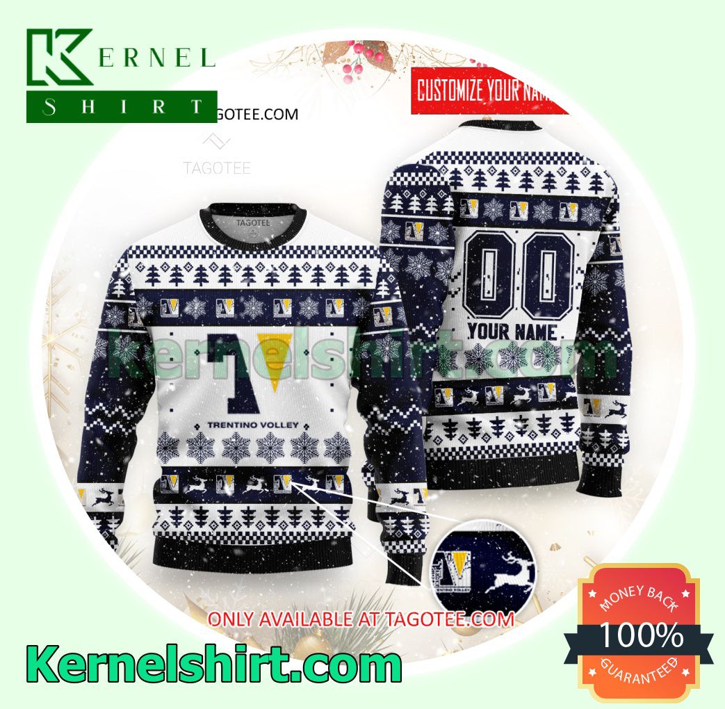 Trentino Women Volleyball Club Xmas Knit Sweaters