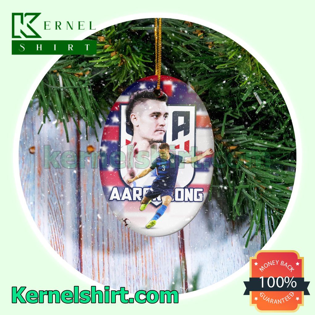 USMNT - Aaron Long Fan Holiday Ornaments