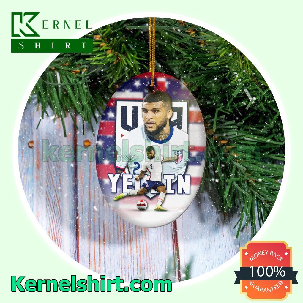 USMNT - DeAndre Yedlin Fan Holiday Ornaments